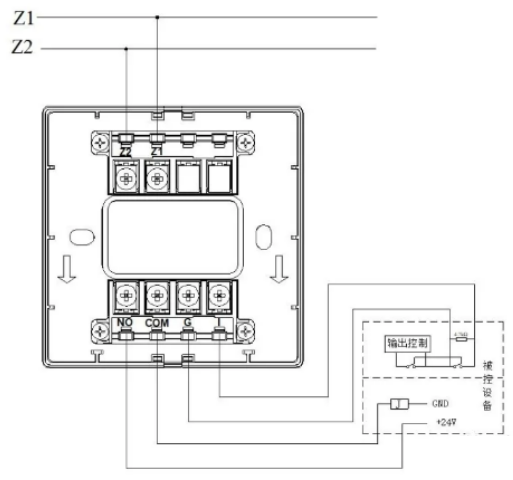 GST-LD-8361H輸入輸出模塊接線圖